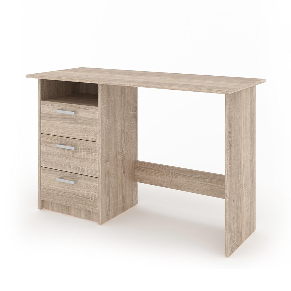SCHREIBTISCH Meiko Sonoma 120 x 50 cm - Sonoma Eiche, Holzwerkstoff (50/120/76.6cm) - Vicco