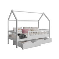 HAUSBETT Gaja 80 - Weiß, Holz (80/180cm) - MIRJAN24