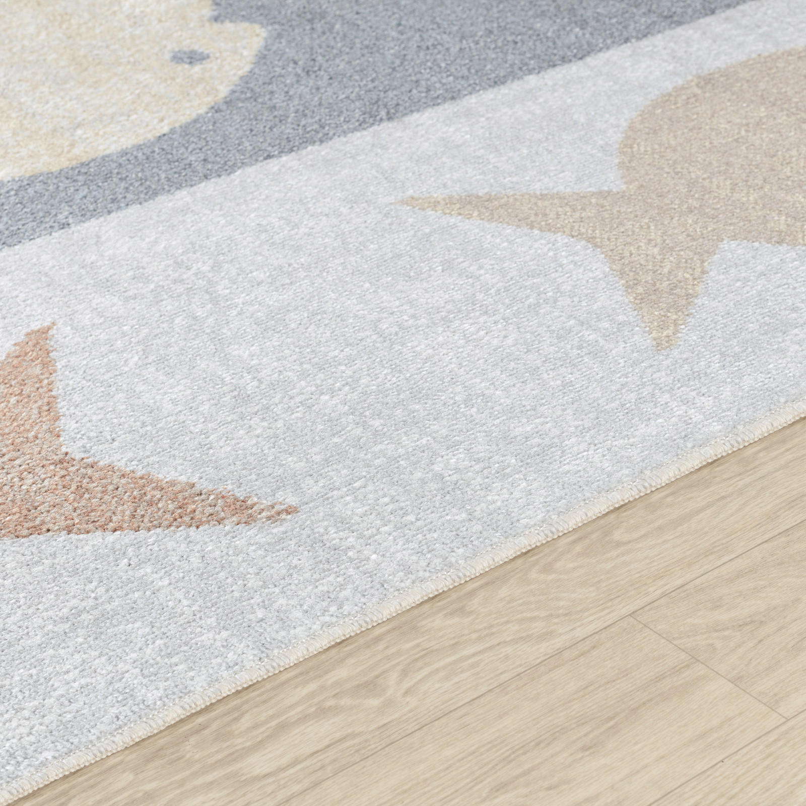 KINDERTEPPICH Maschinenwaschbar 80/150 cm Mehrfarbig - Multicolor, Naturmaterialien/Textil (80/150cm) - LIVABLISS