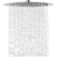 DUSCHKOPF Regendusche 25 cm Edelstahl Chrom Rund - Silberfarben, Metall (25/12.7/25cm)