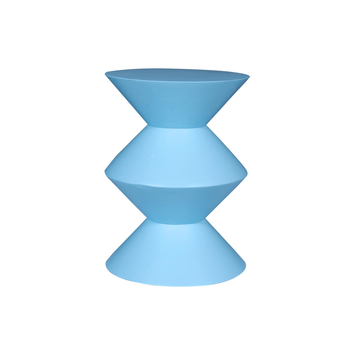 BEISTELLTISCH Abel Blau 33/33/45 cm - Blau, Holz (33/33/45cm) - Starfurn