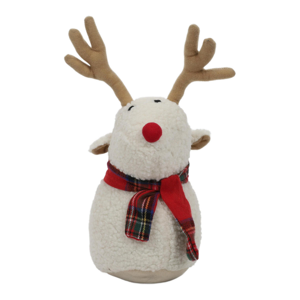 TÜRSTOPPER Rentier - Weiß, Textil (20/22cm) - Home Styling Collection