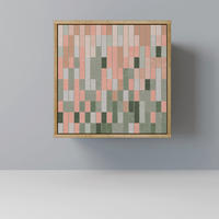 SIDEBOARD BUILDING THE FUTURE, Eichefarben, 57,5x42x57,5 cm, Ohne Füße - Eichefarben/Multicolor, Holzwerkstoff (57.5/57.5/42cm) - SpaceRebels