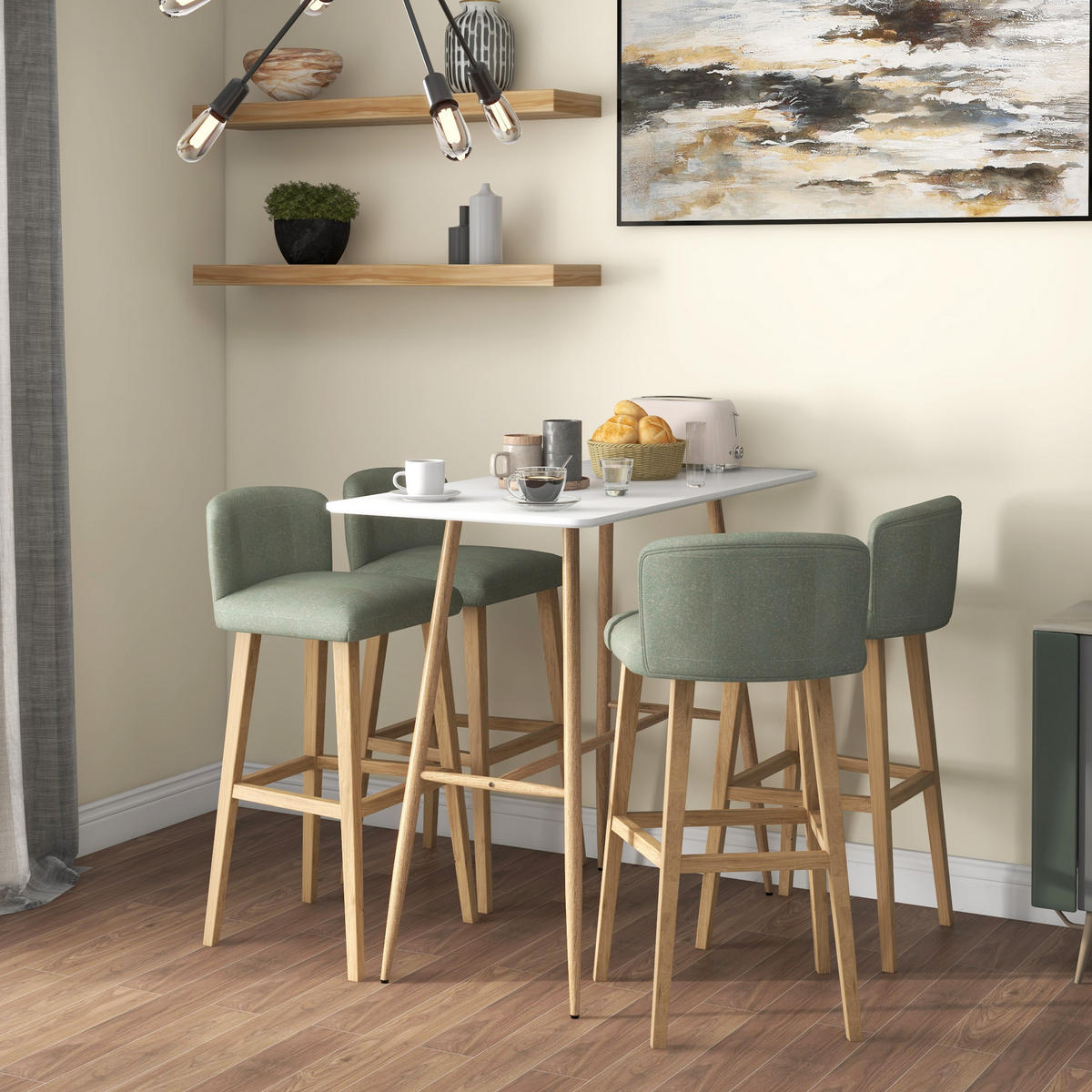 BARTISCH Weiß 1 Stück - Weiß, Kunststoff (120/60/98cm) - GiPP