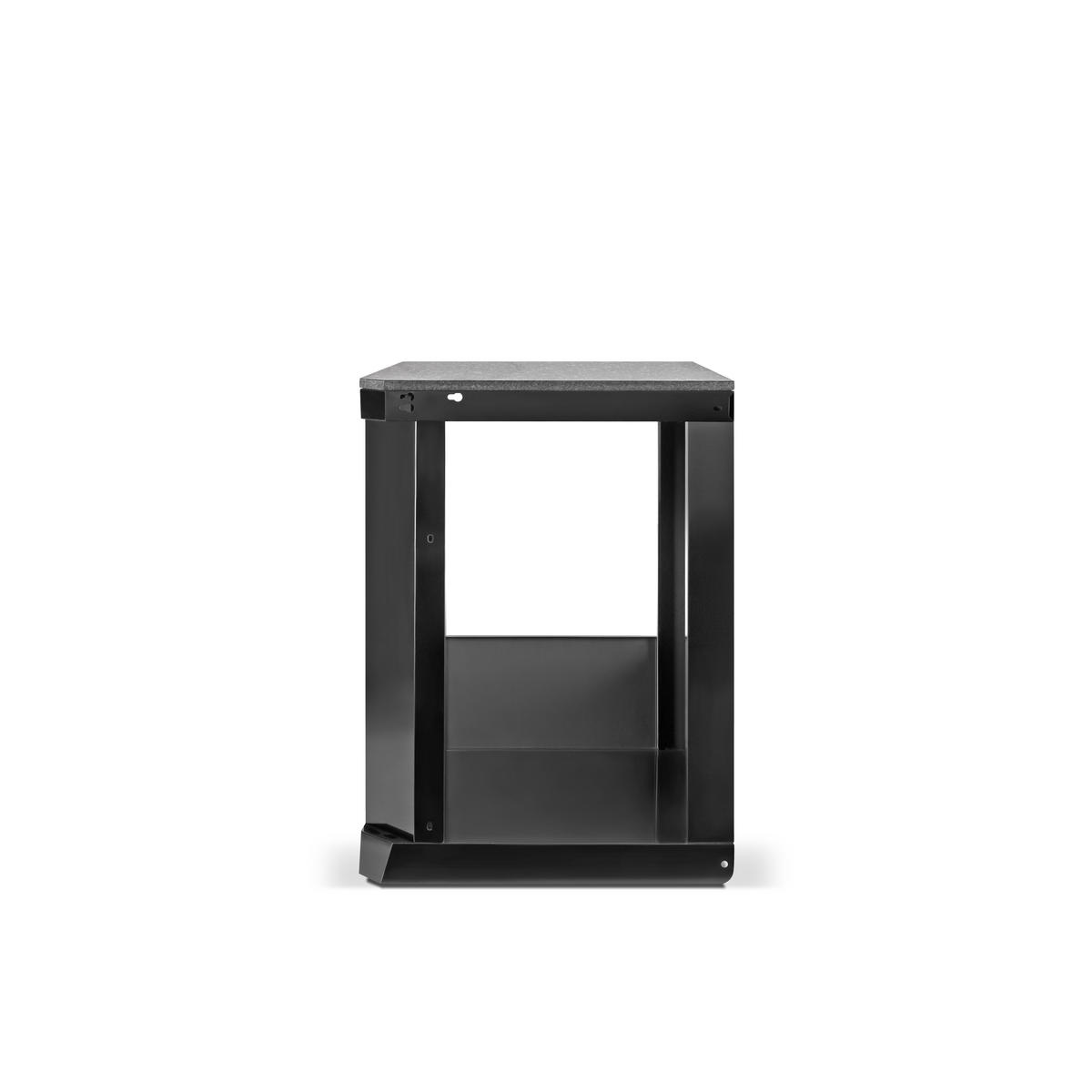 OUTDOORKÜCHE BLACKBACK XL3 - Schwarz Hochglanz, Metall (441/90/58cm) - Goriller