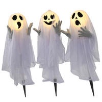 HALLOWEEN DECORATIONS - Weiß, Kunststoff (10/60/54cm) - HOMCOM
