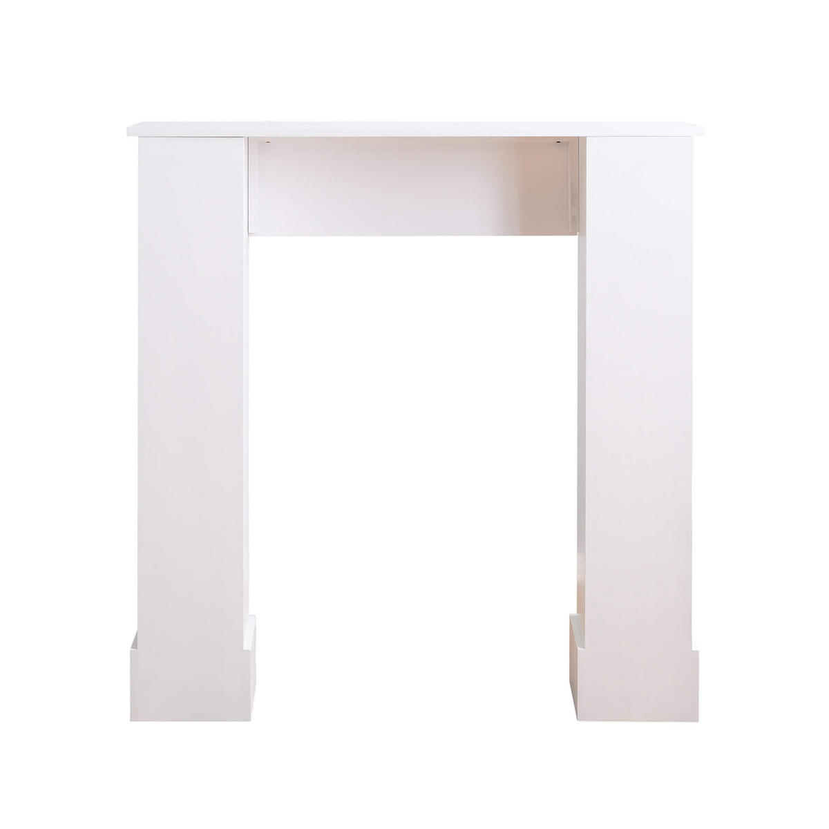 KAMINUMRANDUNG Weiß 23/93/92 cm - Weiß, Holzwerkstoff (23/92/93cm) - Mobili Rebecca