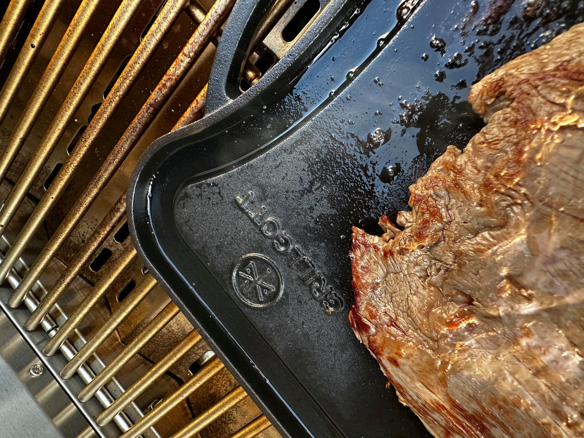 WENDEGENUSSPLATTE Individual - Schwarz, Metall (39.5/30cm) - Grillgott
