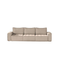 SOFA Sande In Alpine - Hellbraun, Holzwerkstoff/Textil (292/85/90cm) - Fun Möbel