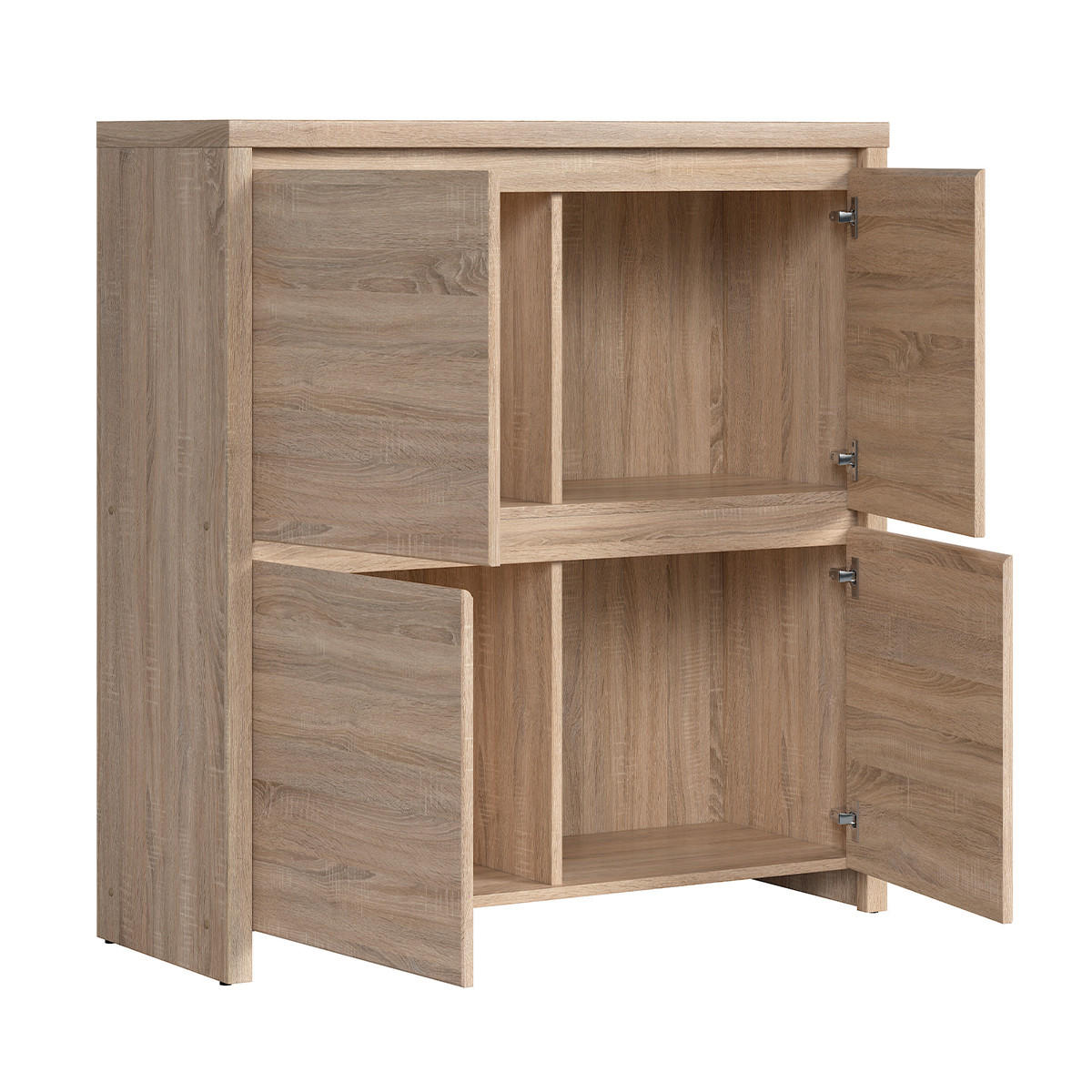 SIDEBOARD Soren Holz - Braun, Holzwerkstoff (105/112.5/40.5cm) - Petits-meubles