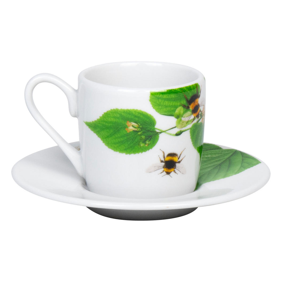 ESPRESSOTASSE Bumblebees on leave - Naturfarben, Keramik (0.09L) - Könitz