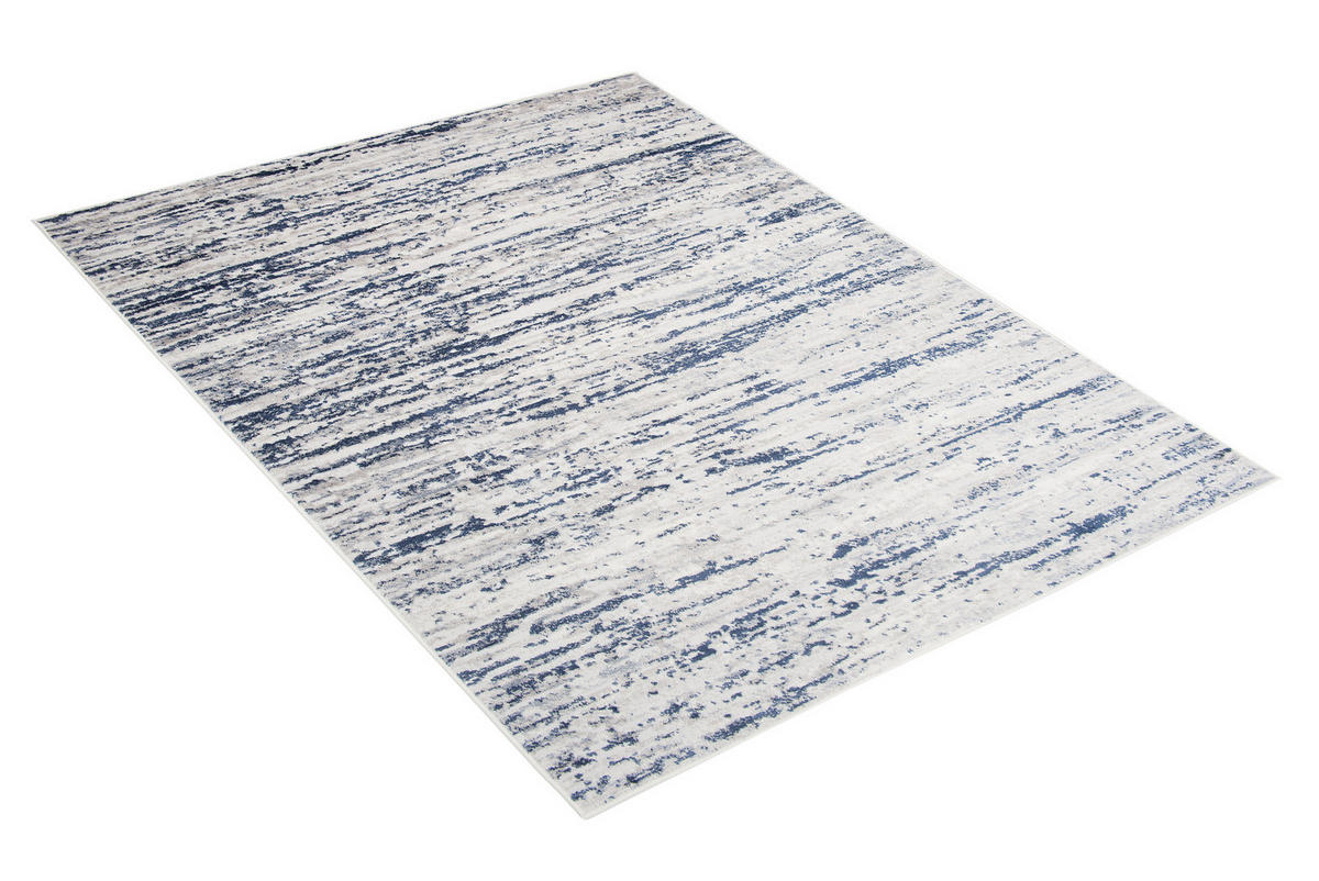 TEPPICH SKY Blau Grau 180 x 250 cm - Blau/Grau, Kunststoff (180/250cm) - Tapiso