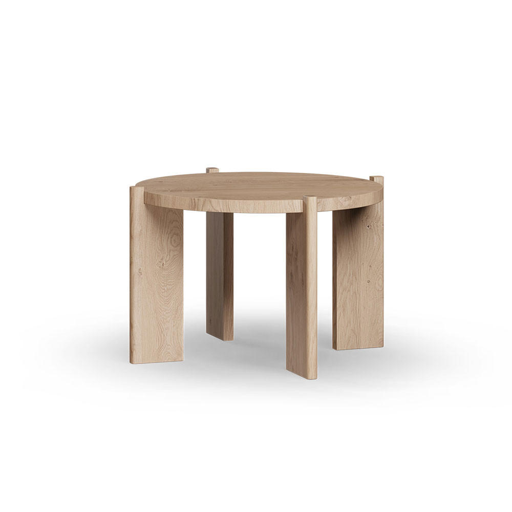 Feldmann-Wohnen Couchtisch Wildeiche 66x42x66 cm