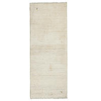 LÄUFER Orient handgeknüpft Beige 202/80 cm Schurwolle - Beige, Textil (80/202cm) - Looma