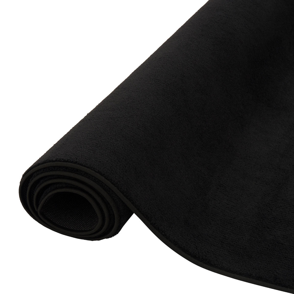 LUXUS SUPER SOFT HOCHFLOR LANGFLOR TEPPICH DELUXE - Schwarz, Textil (160/240cm) - Snapstyle