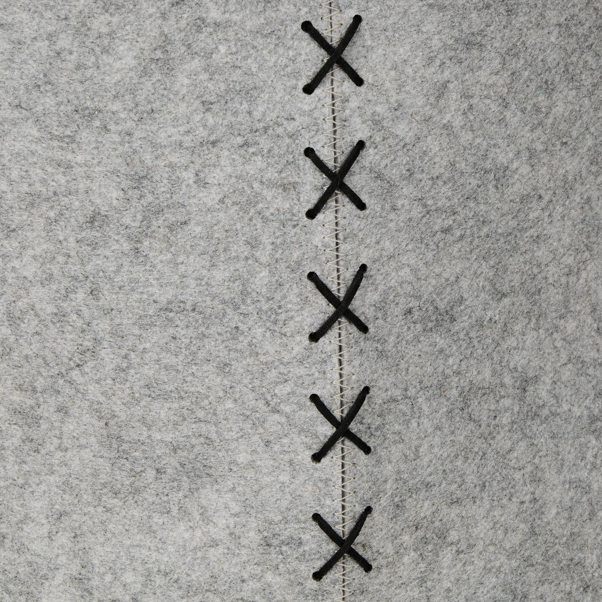 WÄSCHESAMMLER - Grau, Holz/Textil (62/68/34.5cm) - Relaxdays