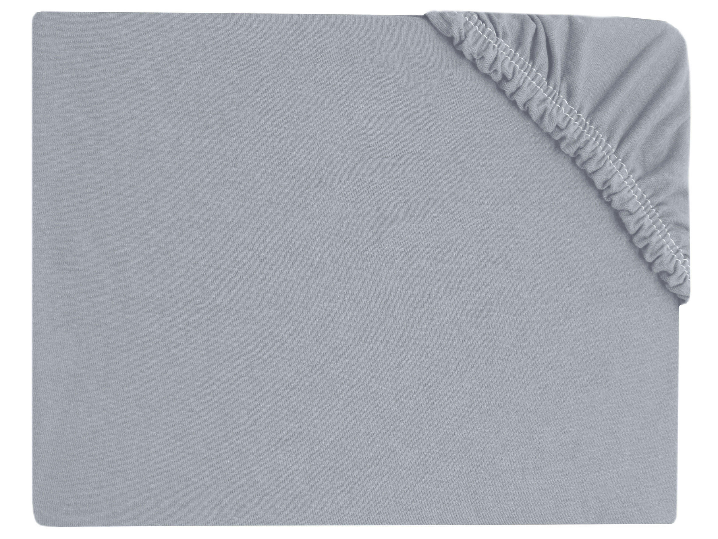 SPANNBETTLAKEN, 140x200 cm, 100% Baumwolle, Grau - Grau, Textil (140/200cm) - Zollner