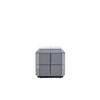 BLUMENSÄULE Luciano Grau 40/40/40 cm - Grau, Glas (40/40/40cm) - Light & Living