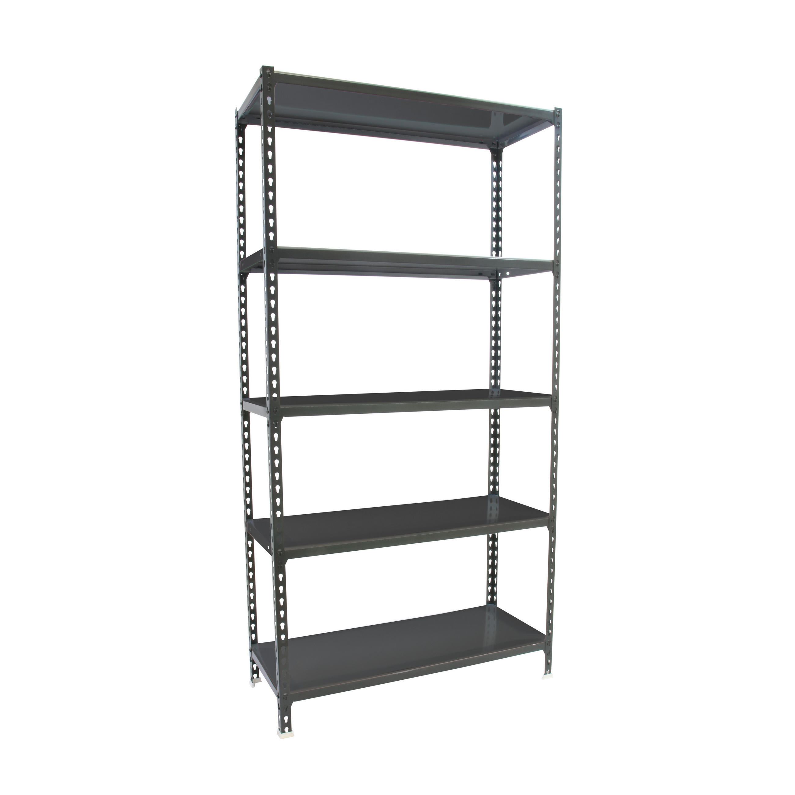 SCHWERLASTREGAL Big Metal Shark HxBxT 200 x 100 x 40 cm Fachlast 180 kg Anthrazit-Anthrazit - Anthrazit, Metall (100/200/40cm) - PROREGAL