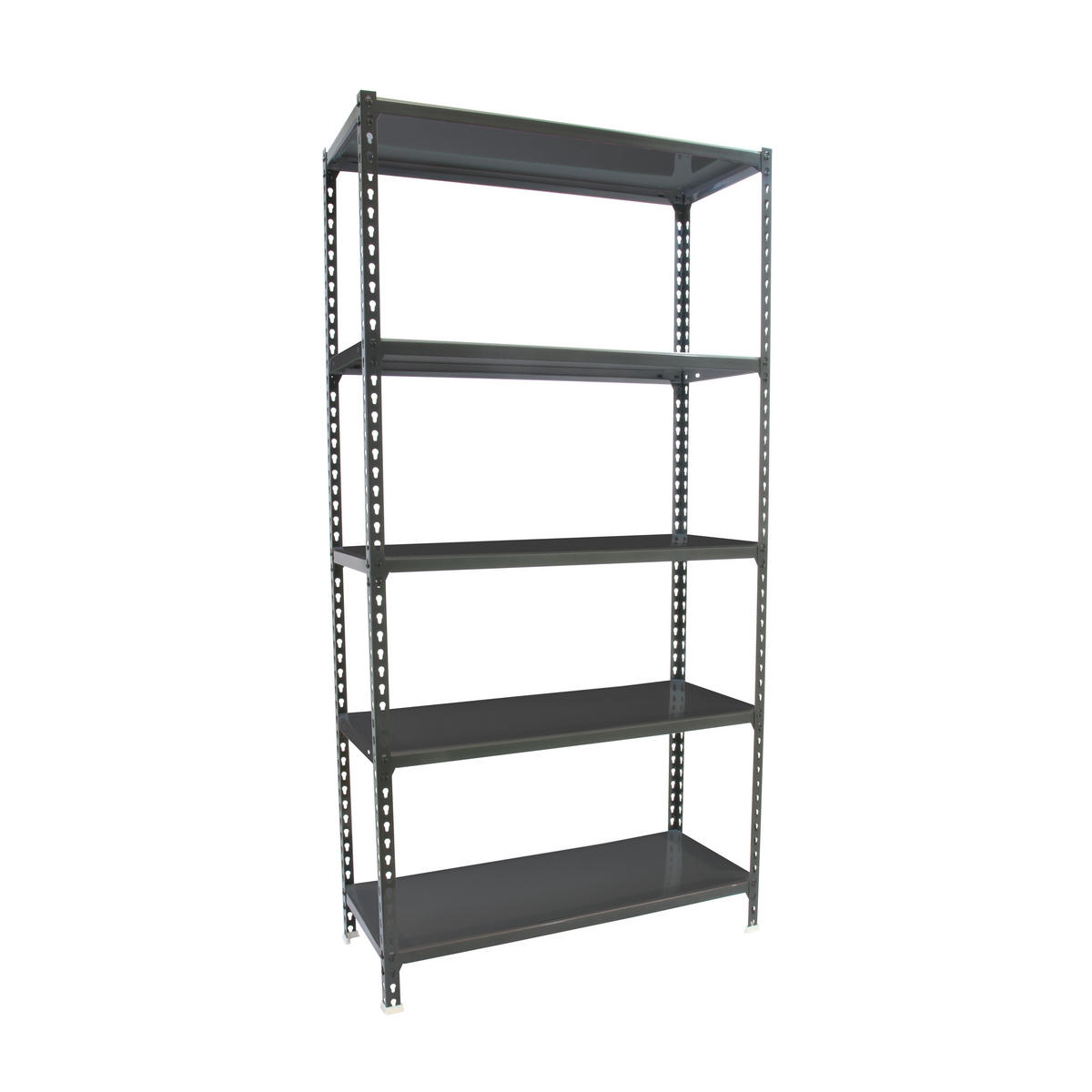 SCHWERLASTREGAL Big Metal Shark HxBxT 200 x 100 x 50 cm Fachlast 180 kg Anthrazit-Anthrazit - Anthrazit, Metall (100/200/50cm) - PROREGAL