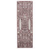 VINTAGE-LÄUFER George waschbar 80x240 cm - Bordeaux, Kunststoff (80/240cm) - benuta