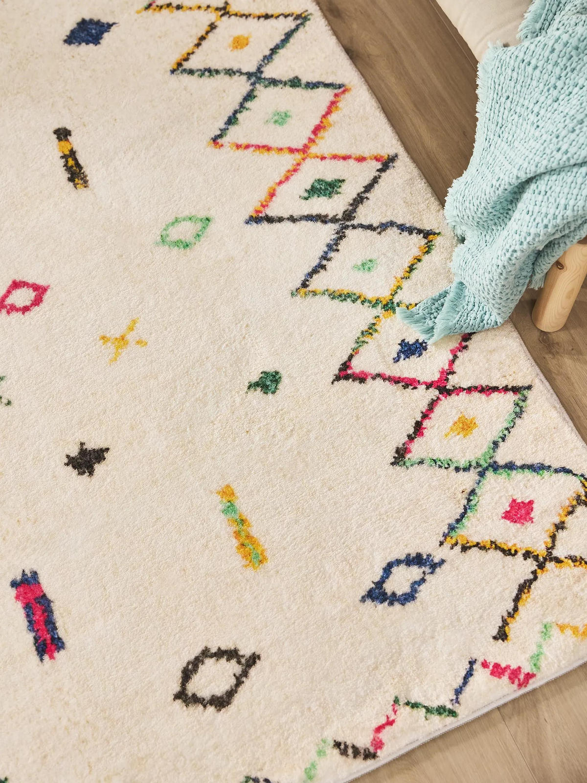 TEPPICH Mara Multicolor 200x300 cm - Multicolor, Kunststoff/Textil (200/300cm) - benuta Pop