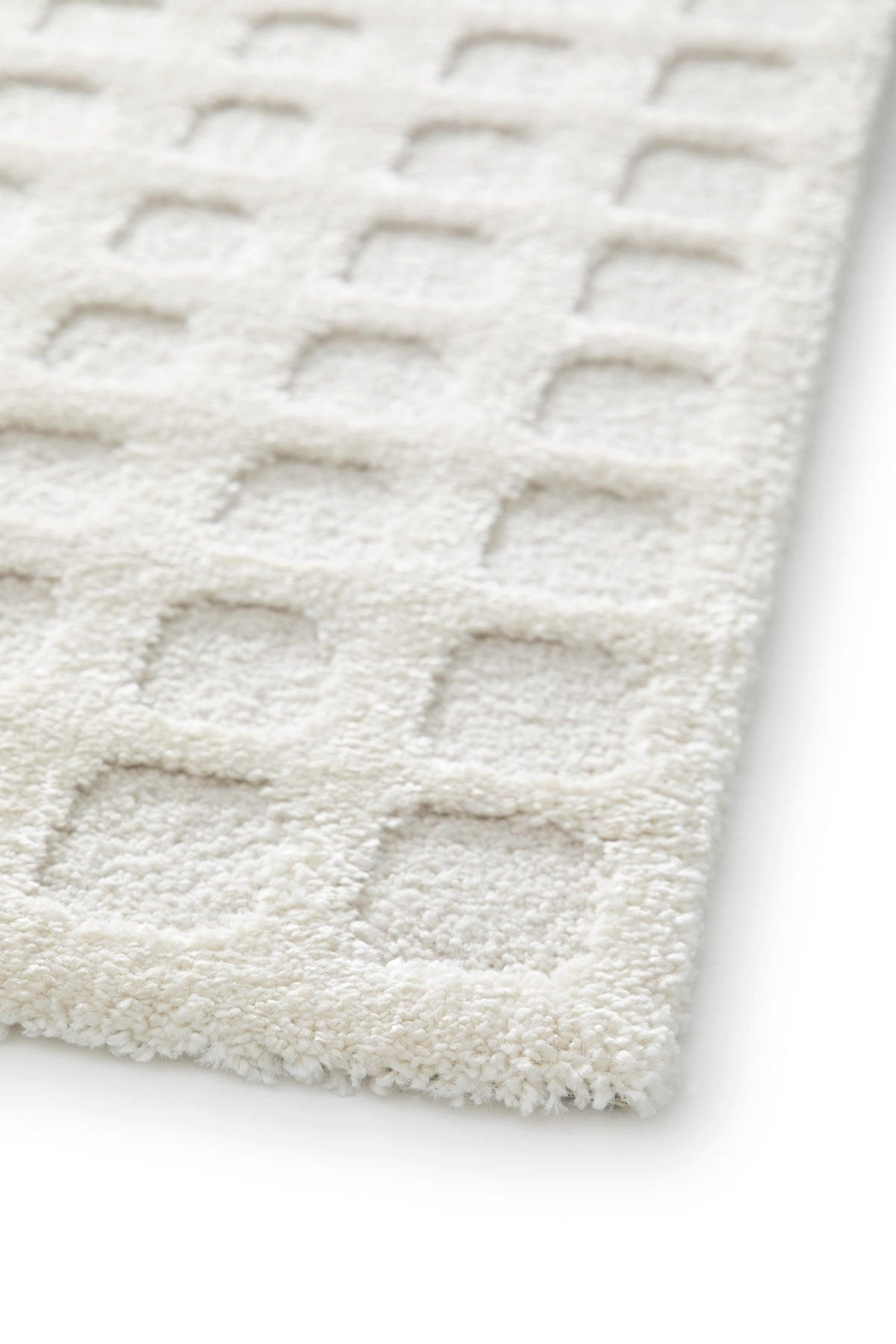 TEPPICH sehr weich mit Relief-Effekt beige - Beige, Textil (120/170cm) - AFK Living