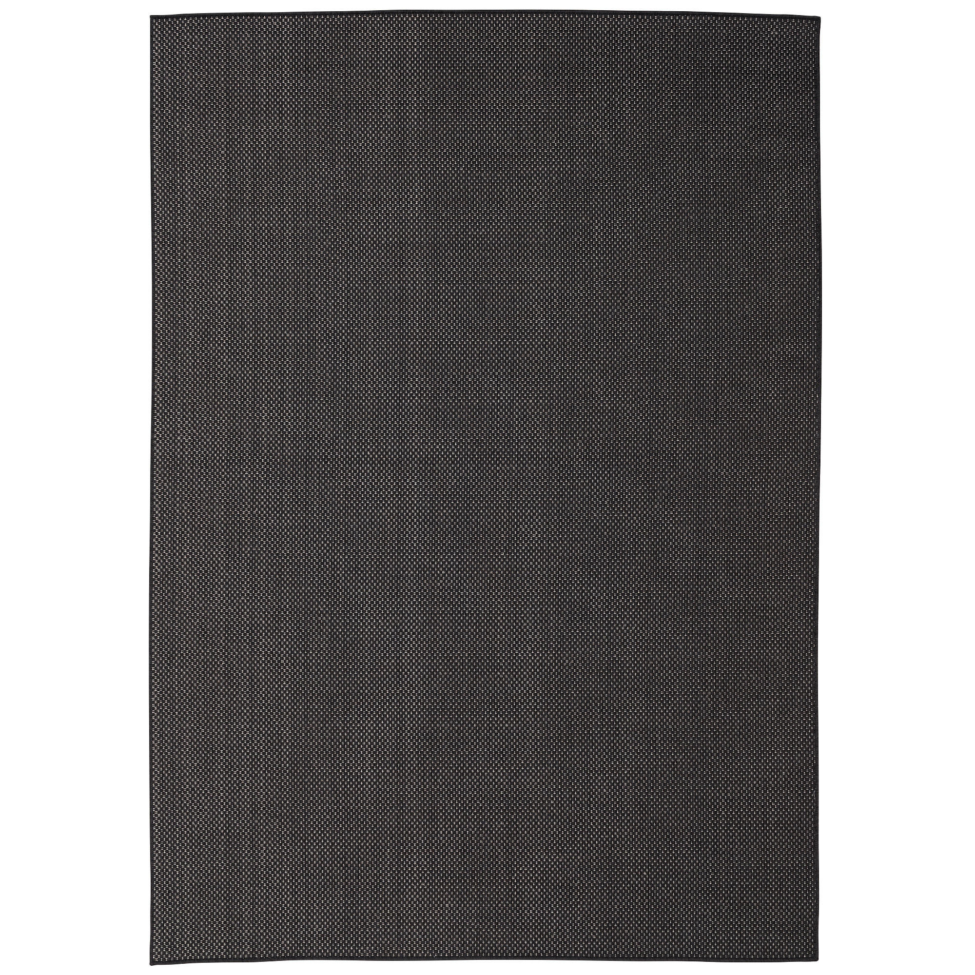 IN & OUTDOOR TEPPICH FLACHGEWEBE VALENCIA MIX - Schwarz, Textil (160/230cm) - Pergamon