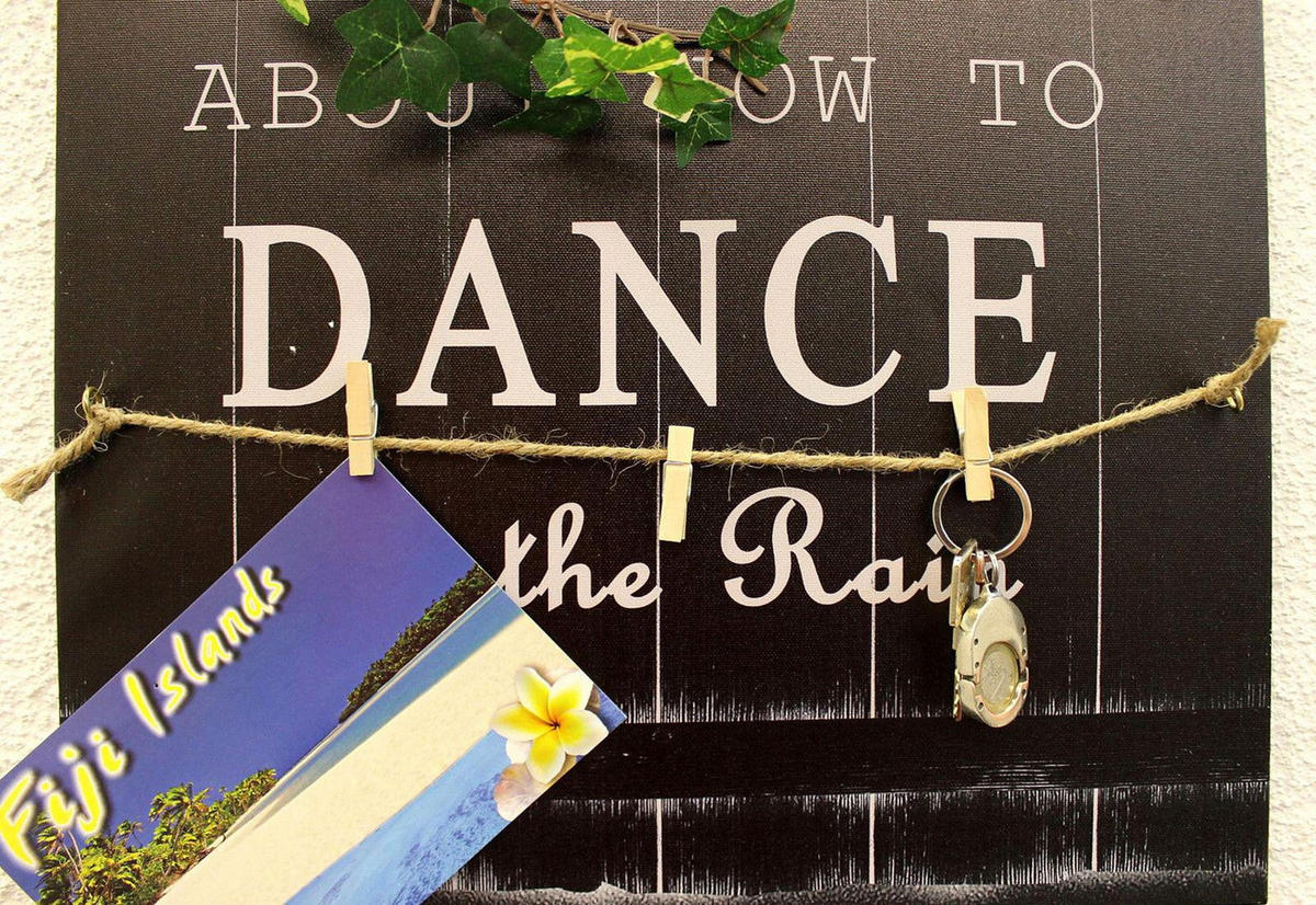 MEMOBOARD Schwarz 39/1,5/68 cm - Schwarz, Holz (39/68/1.5cm)