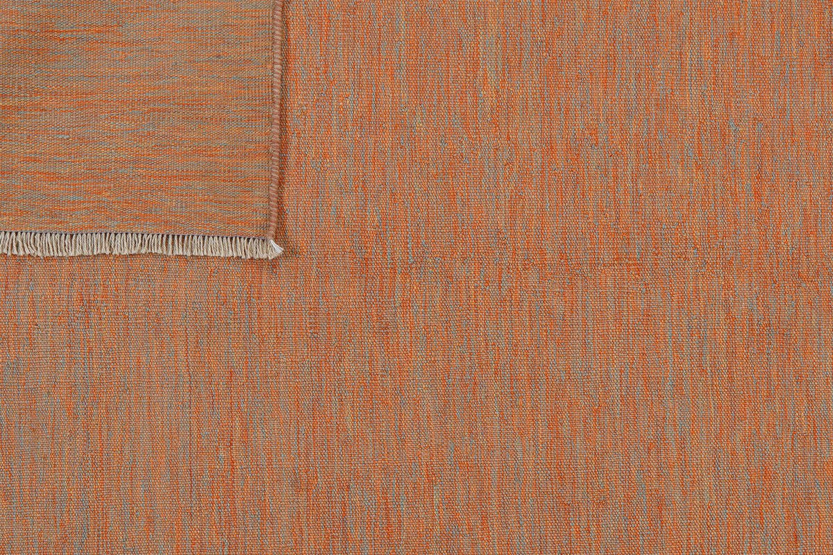 KELIM-TEPPICH handgewebt Gashgai Orange 202/146 cm Schurwolle - Orange, Textil (146/202cm) - Looma