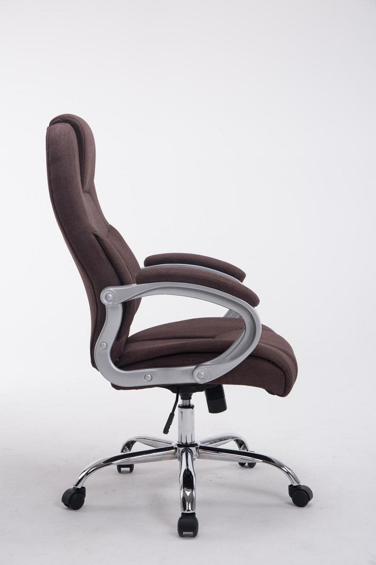 BÜROSTUHL Apodo, Stoff Braun - Braun, Textil/Metall (66/122/70cm) - TPFLiving