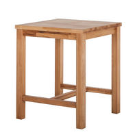 BARTISCH - Kernbuche massiv - Kernbuche, Holz (80/80/95cm) - home24