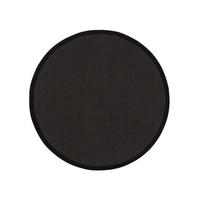SISALTEPPICH Sana Schwarz ø 150 cm rund - Schwarz, Textil (150/150cm) - benuta Nest
