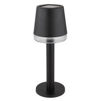 LED AUSSENLEUCHTE Solarleuchte Schwarz - Schwarz, Kunststoff (8/8/21.5cm) - Globo Lighting