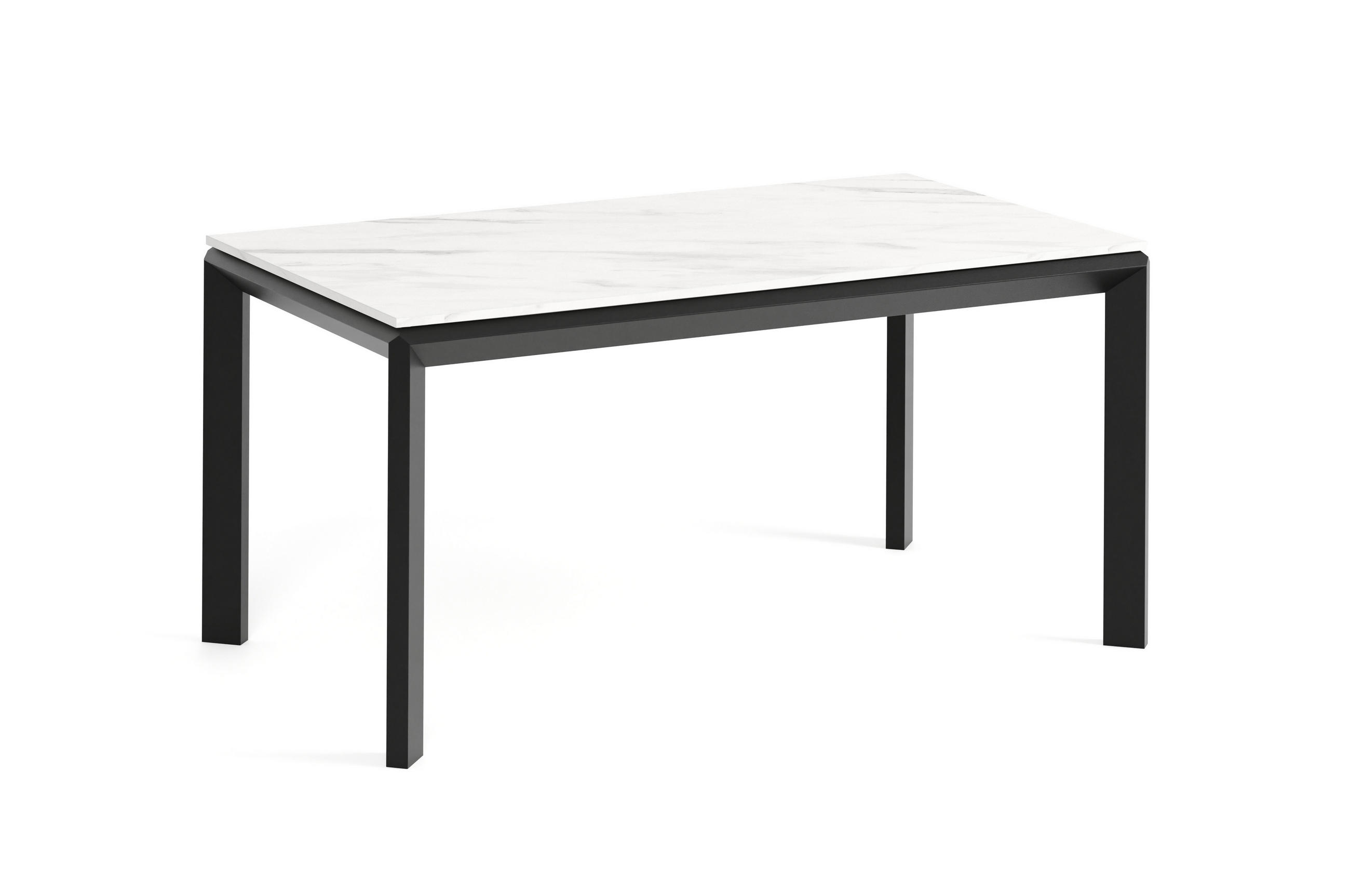 ESSTISCH FADO - Multicolor/Schwarz, Holzwerkstoff (90/160/76cm) - Meblini