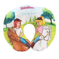 NACKENKISSEN Bibi und Tina Mehrfarbig 35 x 30 cm - Multicolor, Textil (35/30cm) - United Labels