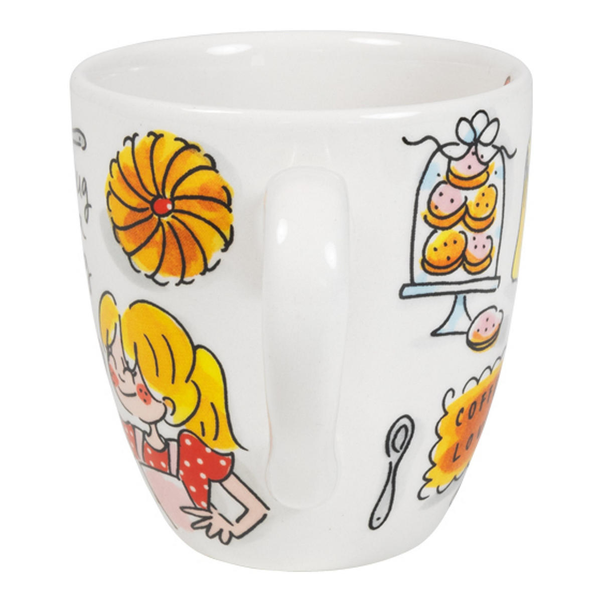 MINI-BECHER Herz Blond x Senseo in Bunt - 200 ml - Multicolor, Keramik (0.2L) - Blond Amsterdam