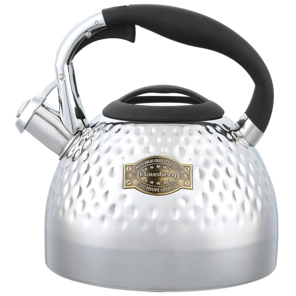 WASSERKESSEL Silber 20/20/25 cm KB7644 - Silberfarben, Metall (20cm) - Klausberg 