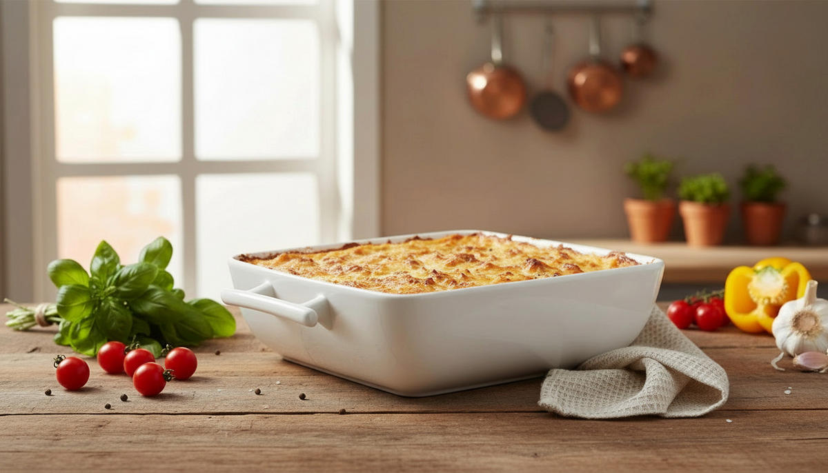 AUFLAUFFORM Yong Squito en - 19 x 19 x 6 cm / 1,4 Liter - Weiß - 2er-Pack - Weiß, Keramik (24/19/6cm)