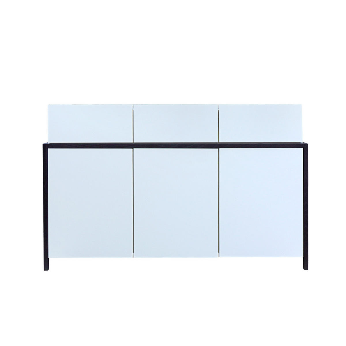 HOLZKOMMODE auf Beinen BOSTON I - Eichefarben, Holz (155/100/35cm) - Rawood Furniture