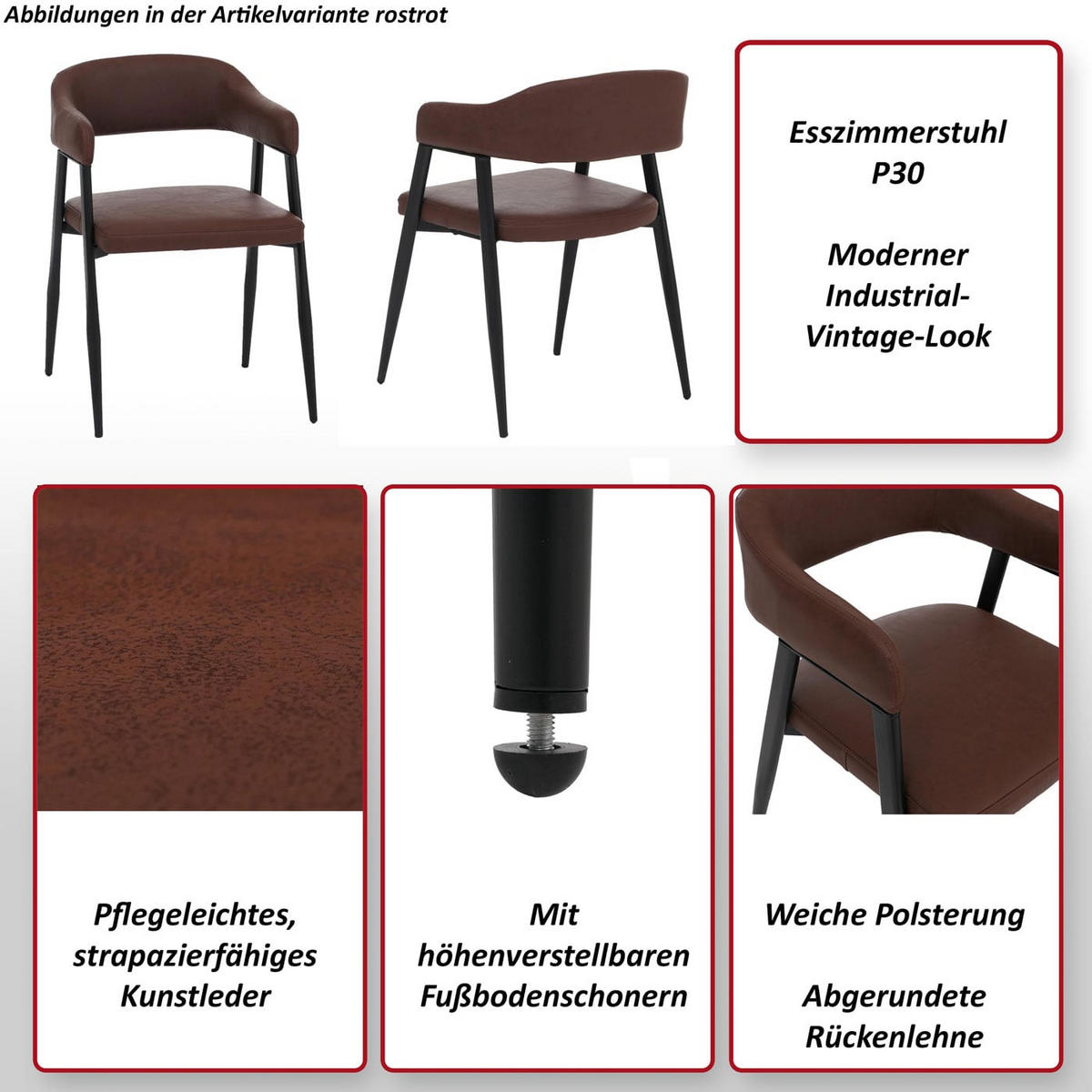 JEDÁLENSKÁ stolička Čierna - čierna, plast (51/77/52cm) - MCW