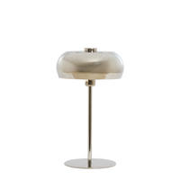 TISCHLAMPE Surin Silber Ø26/47 cm - Silberfarben, Metall (26/26/47cm) - Light & Living