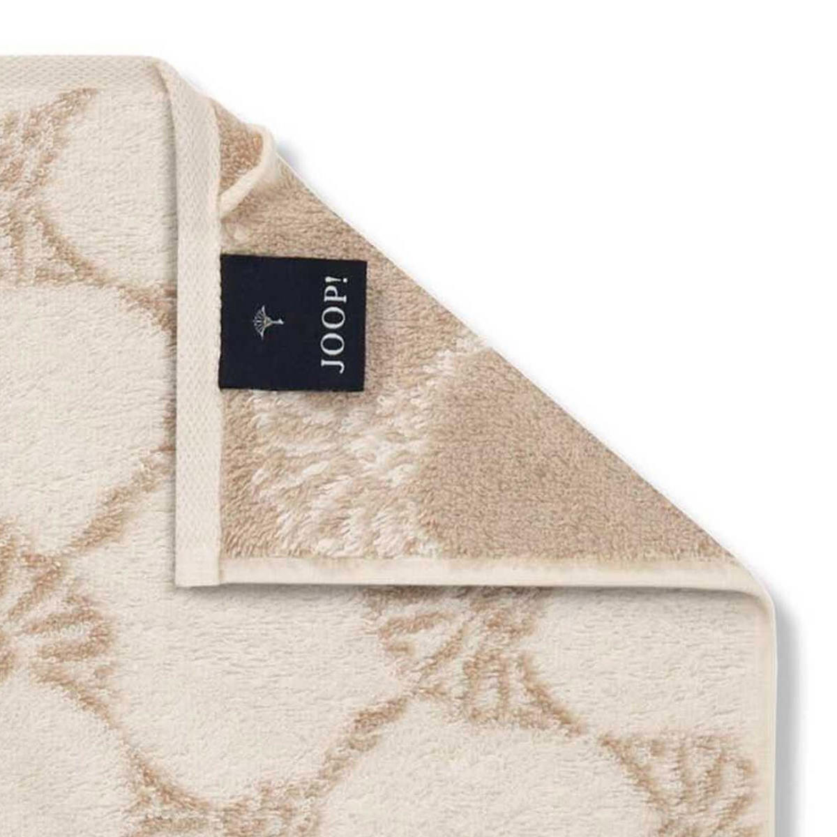 GÄSTETUCH Unisex Classic Frottier Beige 3er Pack Baumwolle - Creme, Textil (200/135cm) - Joop!