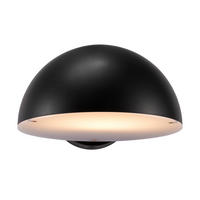 WANDLEUCHTE Clarso - Schwarz - 10.5 cm - Schwarz, Kunststoff (19/10.5/10.5cm) - Nordlux
