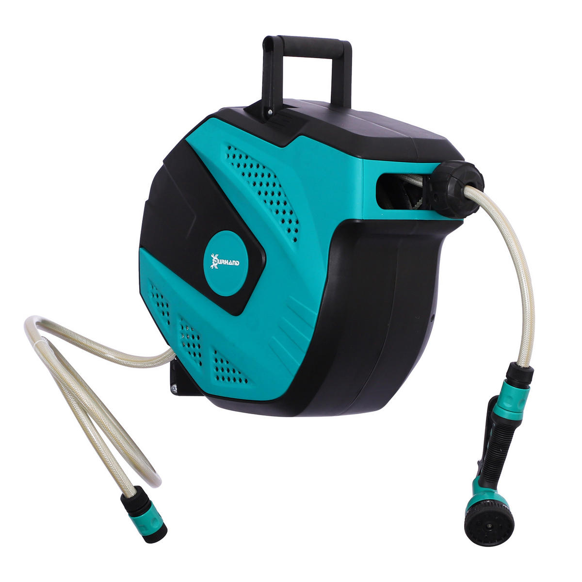 SCHLAUCHTROMMEL DE-10109 Grün - Grün, Kunststoff (225/41/44cm) - ComfortXL