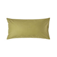 KISSENBEZUG Premium, Ägyptische Baumwolle, Fadendichte 1000 - Olivgrün, Textil (50/90cm) - Homescapes