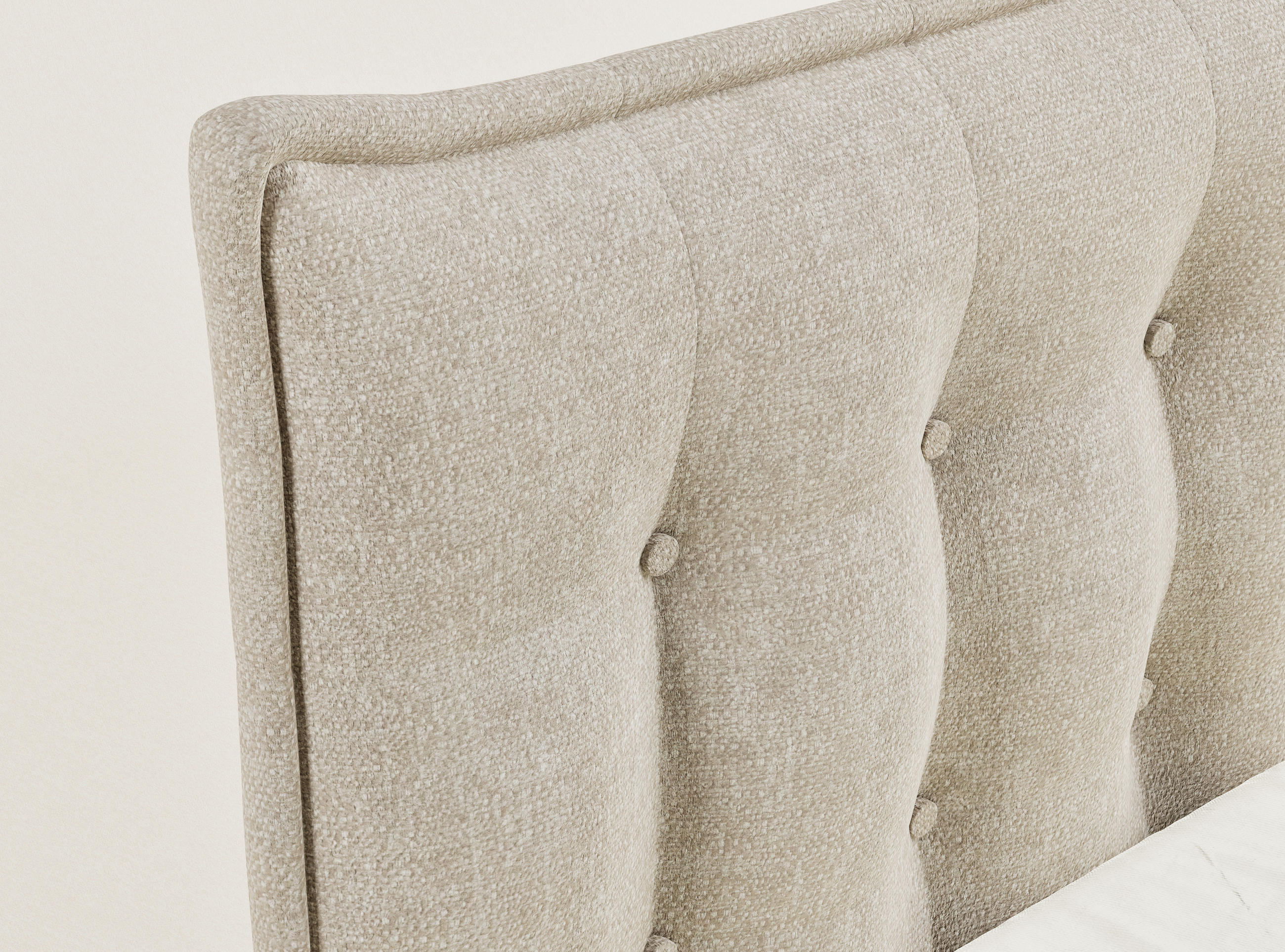 Thumbnail - Maison de Reve Boxspringbett, Beige, Textil, H3 + H4, Höhe ca. 37 cm, 140x200 cm, Hergestellt in Europa, Oeko-Tex® Stand...