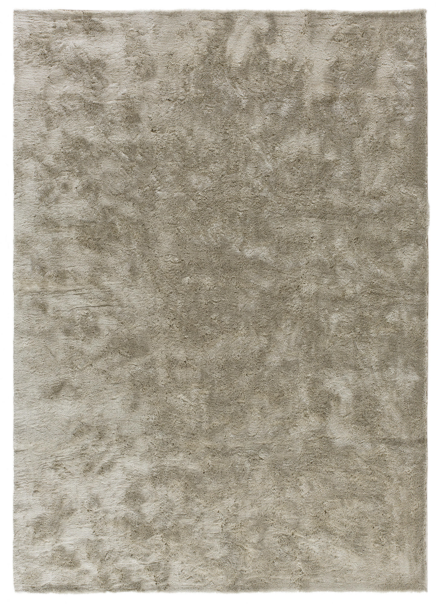 HOCHFLORTEPPICH Stein Roma 80/150 cm - Taupe, Kunststoff/Textil (80/150cm) - Atticgo
