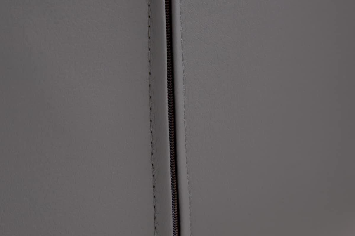 STUHL DIVANI Microfaser Dunkelgrau 85 cm - Dunkelgrau/Schwarz, Kunststoff/Textil (57/86/61cm) - riess-ambiente