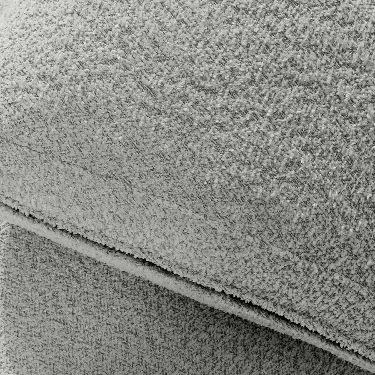 5-SITZER ECKSOFA ZUCCO Boucle links, Hellgrau - Hellgrau, Textil (430/84/105cm) - KONSIMO®